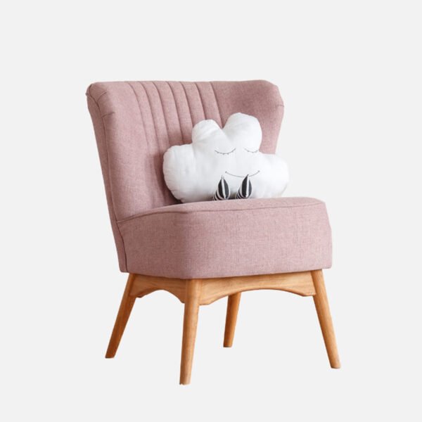 mid-century-modern-accent-chair-cloud-shaped-pillow