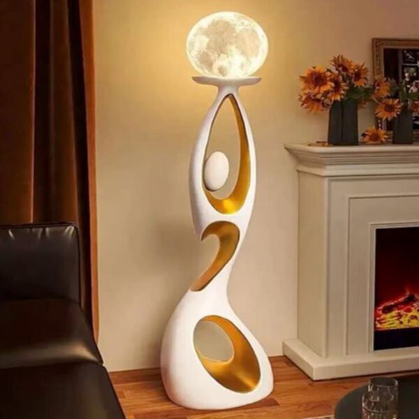 Luxury LED Floor Lamp for Living Room TV Cabinet Decor
