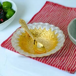 German Silver Items Pudding Bowl