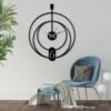 Minimalist Metal Oversize Silent Wall Clock 1